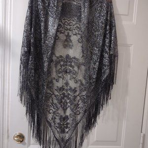 Shawl, fancy